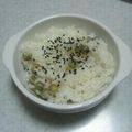 みんち～♪'s cooksnap of when they made 旬の味！塩麹ｄｅふっくら豆ごはん.
