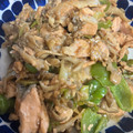 ポムポムポヨコ's cooksnap of when they made 鮭とエリンギとピーマンのオイマヨ炒め.