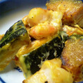 maruru-nn's cooksnap of when they made かぼちゃと海老のマヨ和え。.