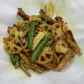 ビギナーもんちゃん's cooksnap of when they made れんこんとゴボウのスパイシー揚げ.