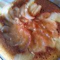 jas2043's cooksnap of when they made フライパンで簡単☆りんごケーキ.
