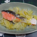 munegoro38's cooksnap of when they made 鮭と野菜の塩麹蒸し.