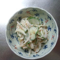 ジルベール♪'s cooksnap of when they made 新玉ねぎと竹輪きゅうりのマヨネーズ和え.