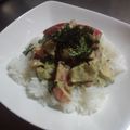 ペロキャン★ママン's cooksnap of when they made お手軽☆アボカドトマトどんぶり♪ごま味.