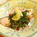 レンバス's cooksnap of when they made パセリが美味～♪パセリソースでサーモン！.