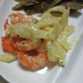 たぁー子's cooksnap of when they made セロリとエビのまろやかマヨネーズ炒め.