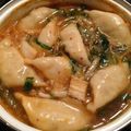 ﾐｰﾄﾊﾟｲママ's cooksnap of when they made 簡単★ぎょうざキムチスープ.