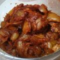 ゆこさんmama's cooksnap of when they made 酸っぱキムチのとことん油炒め.
