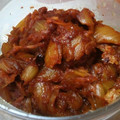ゆこさんmama's cooksnap of when they made 酸っぱキムチのとことん油炒め.