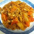 べっちゃんらっちゃん's cooksnap of when they made トマト＆ジンジャーde真っ赤な豚肉炒め.
