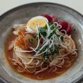 kotori2010's cooksnap of when they made 素麺☆白だしde韓国冷麺☆夏休み昼ごはん.