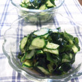 ＢＵＴＴＯＮ3's cooksnap of when they made めんつゆ使用＊きゅうりとわかめの酢の物.
