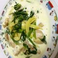 あややんんん's cooksnap of when they made ほうれん草としめじのクリームスパ.