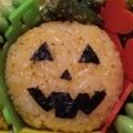 tamadoka's cooksnap of when they made 簡単キャラ弁☆ハロウィン弁当♪.