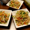ひっこ's cooksnap of when they made もやしと人参と胡瓜のナムル.