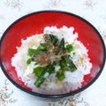 まっきー♪３７'s cooksnap of when they made シンプルで旨い☆アスパラのマヨ醤油丼.