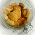 komugiko4's cooksnap of when they made *。メイプルクリームチーズビスケット。*.