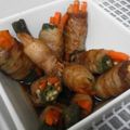 ちなちょな's cooksnap of when they made 肉巻きinおくら・えのき・にんじん.