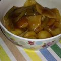 ソラ１４'s cooksnap of when they made フキと新じゃがのひき肉あんかけ.