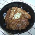 とんねるず's cooksnap of when they made カフェ風♪スタミナ丼.