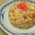 bobitin's cooksnap of when they made たぬきつね焼き飯(^。^)♥.