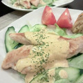 コチキ's cooksnap of when they made ササミのソテーカレーマヨネーズソース.