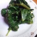ユーロン's cooksnap of when they made かわいそうな*わさび葉の辛味.
