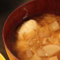 rakuen's cooksnap of when they made トロトロ♪じねんじょのおみそ汁.