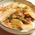 時花菜's cooksnap of when they made タケノコと野菜のコチュジャン炒め.
