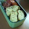 さっちゃん←元こ茄子's cooksnap of when they made お弁当の緑色に！青のり入り玉子焼き.