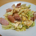 さくらもち姫's cooksnap of when they made キャベツとウインナーの卵とじ.