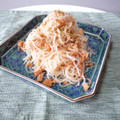 トチモコ's cooksnap of when they made 胡麻風味☆簡単一品♪白滝の塩鮭炒め.