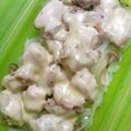 Miho07's cooksnap of when they made ルクエで作る！チキンのチーズ蒸し焼き.