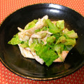 nekoland's cooksnap of when they made キャベツとささみの梅ゴマ和え.
