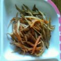 あいぼーちゃん's cooksnap of when they made きんぴらごぼう.