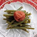 パープルタンタン's cooksnap of when they made 梅いんげん.