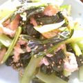 ビィー子's cooksnap of when they made ★ナムル★ー小松菜と油揚げー.