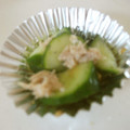 dorafan's cooksnap of when they made きゅうりとツナの酢の物.