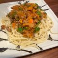 ちぃろる♪'s cooksnap of when they made 野菜たっぷり☆ボロネーゼワンポットパスタ.