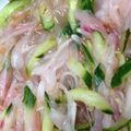 ♪まるえ's cooksnap of when they made 赤玉ねぎとキュウリのさっぱり梅ドレサラダ.