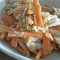 しょくぱんｈｏｎｅｙ's cooksnap of when they made 10分レシピ☆にんじんの卵とじ.