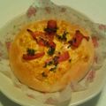 ルナ☆ルナ☆'s cooksnap of when they made ホロホロチーズでハムマヨコーンパン.