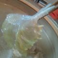 つきのぴあの's cooksnap of when they made 風邪撃退！生姜でぽか②☆レタスしゃぶ②.
