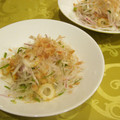 なっち船長's cooksnap of when they made 赤玉ねぎとちくわの和風サラダ.