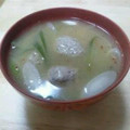 yaminomei's cooksnap of when they made 茄子と秋刀魚のつみれ汁.
