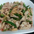ｻﾁｺ1007's cooksnap of when they made チンジャオロース風ピーマン豚肉炒め.