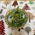 くるみけのキッチン♪'s cooksnap of when they made 簡単　いんげんと人参の胡麻和え✿.