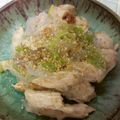 maori919's cooksnap of when they made ヘルシー*鶏ムネ肉と白滝の梅和え＊.