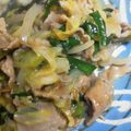 darjeelin's cooksnap of when they made キャベツとニラの中華風に炒めたん♪.