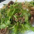 mintchoco's cooksnap of when they made 牛肉の甘辛炒め☆水菜和え.